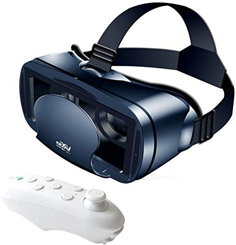 WYAFEIER Occhiali VR per realtà virtuale VRG PRO Occhiali VR a schermo intero grandangolare da 120 gradi per dispositivi smartphone da 5 a 7 pollici