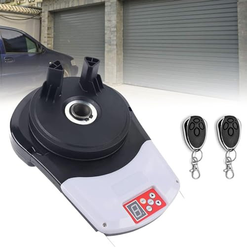 FBJAMZ Ouvre-Porte roulante en Acier, ouvre-Porte roulante Automatique, ouvre-Porte de Garage Intelligent, pour entrepôts et magasins