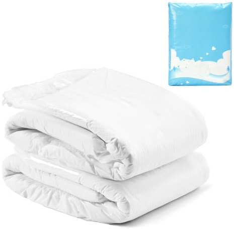 LittleForBig Pañal para Adultos con Cintas Ajustables 2 Piezas - ABDry Ultra Absorbentes Blanco (Large 91-116 cm)