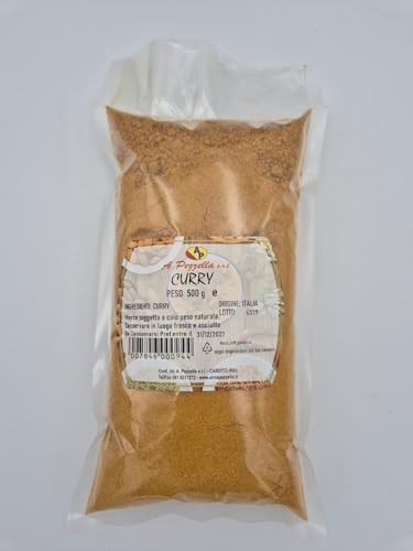 CURRY IN POLVERE ORIGINE ITALIANA,FORMATO GRANDE, CONFEZIONE RISPARMIO