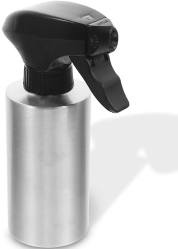 Luxshiny Flacone Spray in Acciaio Inossidabile 304 da 250ml per Piante, Mister per Irrigazione Pompa Manuale Ergonomica per Giardinaggio Interno ed Esterno, Spruzzatore per Fiori e Piante