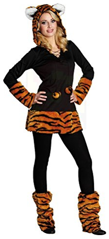 Rubie's NEU Damen-Kostüm Tiger-Kapuzenkleid, Gr. 42-44