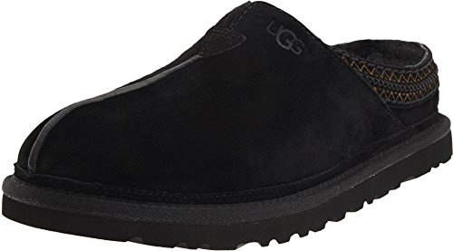 UGG Herren Neuman Hausschuh, Schwarz, 42 EU