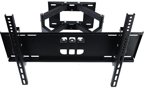 Supporto Tv Parete Braccio Tv Staffa Tv 55 Pollici Braccio Lungo Bracci Da 26-70 Pollici Angolo Di Inclinazione Telescopico Regolabile (black 32-70 inches)