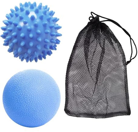 Palline da massaggio 2 pezzi, 1 cordino tascabile, set di palline da massaggio, palline, sollievo profondo dei tessuti, palline massaggianti, massaggio a punti trigger, adatte per calmare i muscoli