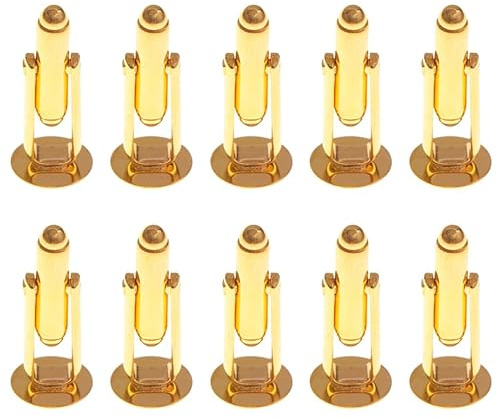 PACKOVE Boutons De Manchette Homme En Métal Lot De 10 Boutons De Manchette Ronds Pour Chemise Française Accessoires De Costume Pour Occasions Formelles Et Décontractées