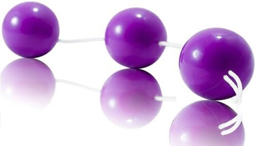Kegel Balls Exercise - Massager Ben Wa per principianti - Palline Cinesi per l'allenamento del pavimento pelvico - Rassoda il muscolo pelvico e previeni l'incontinenza (Viola)