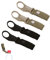 LongHoneySong 4 Stück Nylon Gürtel Flaschenhalter Clips,Flaschenhalter Gürtel Flaschenhalter Rucksack Trinkflaschenhalter Gürtel Getränkehalter Gürtel Flaschenhalter zum Umhängen Rucksack Zubehör