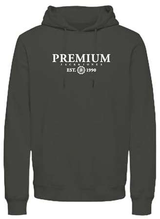 JACK & JONES Jprblacharles Sudadera con Capucha FST, Verde Oscuro, XL