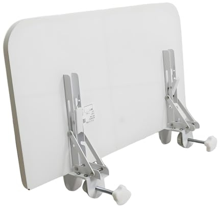 perfk Table d'extension pour machine à coudre, facile à installer, pliable, pour table de couture d'appoint. Espace de travail, L
