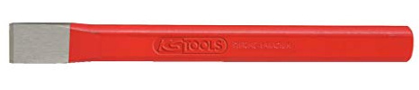 KS Tools 156.0587 Scalpello Piatto per Meccanica, 250 mm, Ovale