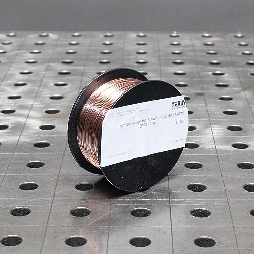 Schweißdraht Hartauftrag MT 600 HB 1.4718 1,2 mm 0,5-15KG D100 D200 K300 (D100, 1 Kg)
