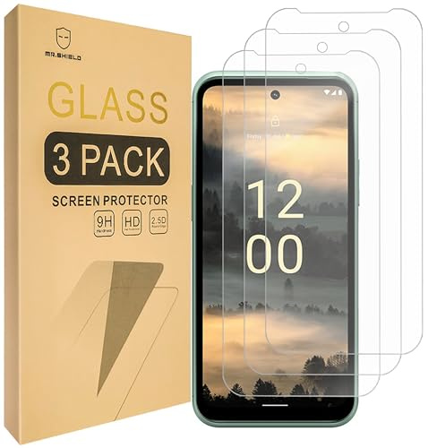 Mr.Shield Schutzfolie Kompatibel mit Nokia XR21 / HMD XR21 [3 Stück] Schutzglas Schutzglasfolie 9H Härte, HD Klare Displayschutzfolie