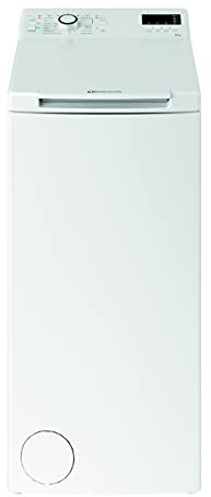 Bauknecht WMT Star 6ZB Toplader-Waschmaschine/ 6 kg/ 1200 UpM/ Vollwasserschutz/ Automatische Trommelpositionierung/ SoftOpening/ 15° Green&Clean/ Kurz 30'/ FreshFinish/ Extra Spülen/ Startzeitvorwahl