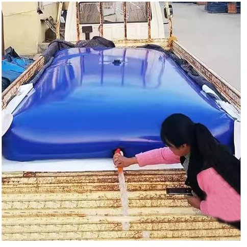 Wasserspeicherblase Wasserblasentanks Tragbare Notfall Wasserblasen-Tanks, 100 300 500 700 800 1000 Gallonen Außenbereich Flexibel Regenwasser Wassersack/Camping-Wasserbehälter, Für Die Reise Garten