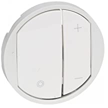 Legrand 065083 Enjoliveur Céliane pour Variateurs, Blanc