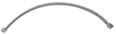 SOMATHERM FOR YOU, Flexible Fuel Galva DN8 500 mm - Tuyau élastomère résistant hydrocarbures, tresse acier galvanisé, raccord DN8 F3/8, max 80°C, pression 110 bars, idéal brûleurs