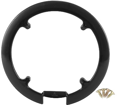 X AUTOHAUX 42 44 Teeth 8 Holes Bicycle Bike Crankset Chain Wheel Cover Black