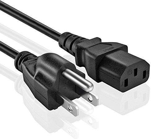 OMNIHIL [UL Listed] 8 Foot Long 3 Prong AC Power Cord Compatible with Rotel S14 Streaming Amplifier