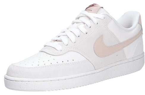 NIKE Damen W Court Vision LO Sneaker, Phantom Fossil Stone Light Bone, 39 EU