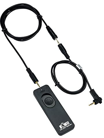 UR232C Interruptor de Cable de Control Remoto para Canon EOS R10 R7 R 90D 80D 77D 70D 250D 200D 850D 800D 760D 750D 700D 550D 500D M5 M6 G1X Mark III, G3 X, G5 X Reemplazar Canon RS-60E3