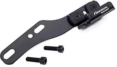 RADIKAL RK403 Support Moto Antivol pour RK10/RK14S/RK310S Montage sur Repose-Pieds Amovible