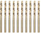 Meccion HSS Cobalt Jobber Drill Bit 10pcs 4.0mm Twist Drill Bit for Drilling Stainless Steel and Metal