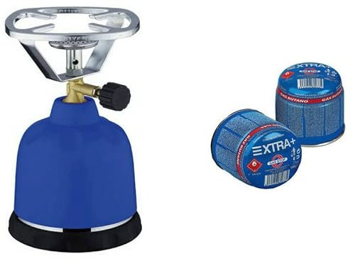 EXTRA+ Dacada2005 Gas HORNILLO Emergencia Camping Botella 190 gr Regalo 2 Botellas