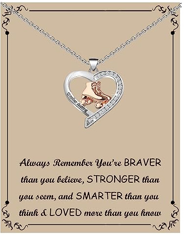 BNQL Collar de Patinaje Sobre Ruedas - Regalo y Joyería para Amantes del Patinaje