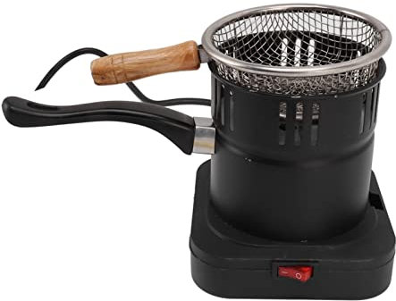 UPQRSG Encendedor de Carbón Eléctrico, Encendedor de Quemador de Carbón de Carbón Eléctrico Liviano Portátil, Quemador de Carbón Más Rápido, Duradero y Multiusos para Cocina de Barbacoa