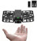 HOVERAir X1 Drohne mit kamera, Selbstfliegend Kamera Drone mit Folge-mir Modus, Mini Drohne im Taschenformat, HDR-Videoaufnahme, intelligente Flugrouten, Freihandsteuerung, Schwarz (Combo)