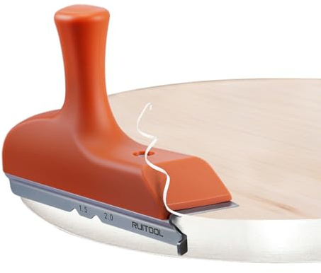 RUITOOL Edge Banding Trimmer with Sharp Stainless Steel Blades and Ergonomic Grip, Suitable for Veneer, PVC, and ABS on Straight, Curved, and Chamfered Edges