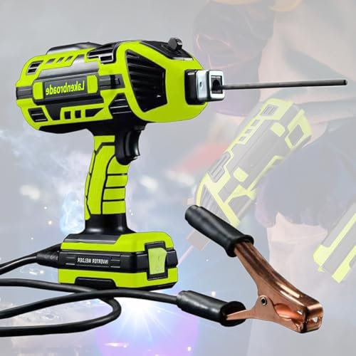 Lakenbroade 4600W Welding Machine Handheld 110V/220V 120Amp Portable ARC Welder Hand Held Welder Machine with Digital Display IGBT Inverter 6 Variable Current Adjustment
