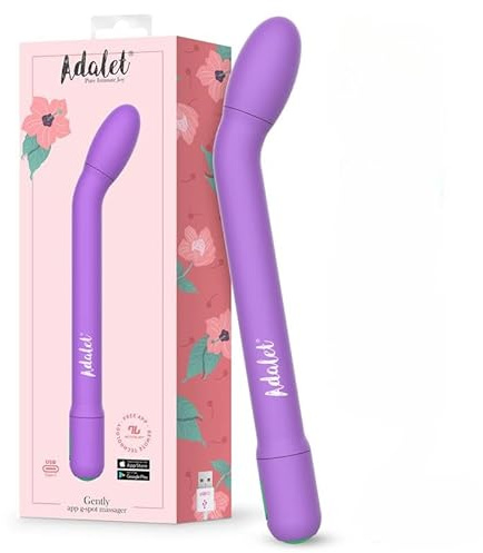 Nuevo Masajeador Suelo Pélvico Personal Íntimo, Punto G, Control Remoto por App, 10 Modos de Vibración, USB Recargable (Lavanda)