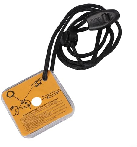 Honseadek Miroir multifonction avec signal de survie extérieur