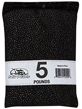 Sea Pearls Soft Mesh Weights-Black-5LB x 2