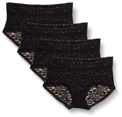 Amazon Essentials Donna Comodo Intimo Hipster in Pizzo Elasticizzato
