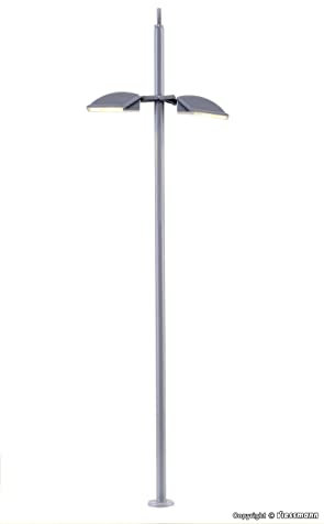 Viessmann H0 Lampadaire de rue double modèle fini 6034 1 pc(s)