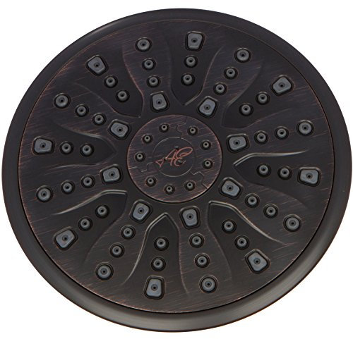 Rainfall Shower Head Bronze Finish - 9 Inch Large Overhead Rain Showerhead With High Flow Big Waterfall & Luxury Rainshower Heads, 1.8 GPM - Oil-Rubbed Bronze & California Certified