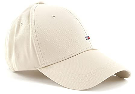 Tommy Hilfiger - Beige Hat, Baseball Cap for Men - Classic Trucker Cap, Golf Cap, Running Cap, Sun Hat for Men - Mens Cap, Golf Accessories, Gym Accessories