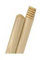 BASTONE IN LEGNO NATURALE 150 CM A VITE - MANICO SCOPA MOP PULIZIA FILETTATO