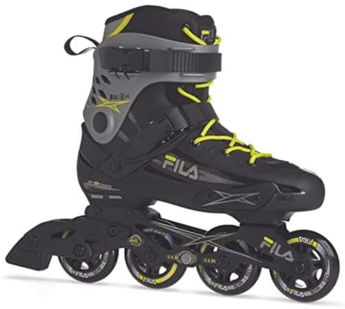 FILA SKATES 010621080 HOUDINI Pattino in linea UOMO BLACK/GREY/LIME Taglia 40.5