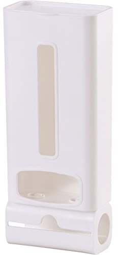 Zerodeko Tasche Aufbewahrungsbox Hängender Müllbeutelspender Müllsack-behälter Einkaufstüten-Organizer Einkaufstaschenhalter Müllsack An Der Wand Wandbeutelspender Plastik Gürtel Extraktiv