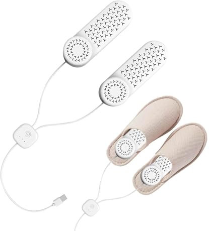 Kioriur Sèche-bottes – Réchauffeur de chaussures de sport, chaussures en cuir, chaussures en coton | Séchoir à chaussures portable rétractable, déshumidification programmée intelligente