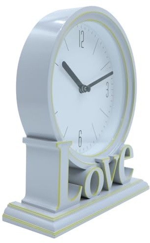 Durlo Orologio da tavolo vintage, orologio da tavolo, orologi da tavolo da camino, orologi da tavolo per soggiorno, corridoio, camera da letto, loft, dormitorio, ufficio domestico, casa
