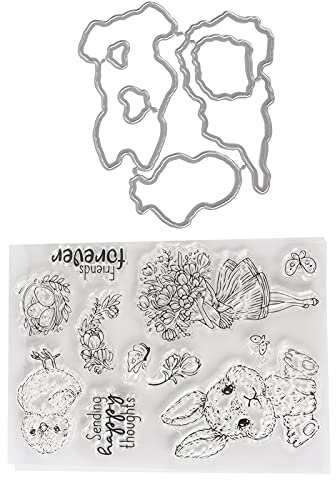Haofy Tydlig Hudvänlig Genomskinlig Stämpel för Korttillverkning Dekoration Scrapbooking, återanvändbar Stämpel för Gör-det-själv, Perfekta Presentval för Vänner