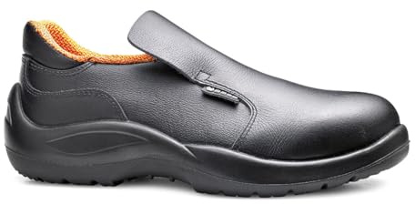 Base Protection, Cloro N säkerhetssko för män och kvinnor, svart och orange, storlek 36