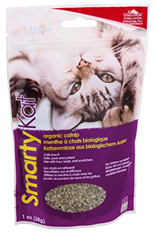Smartykat Certified Organic Catnip 1 Ounce Pouch-