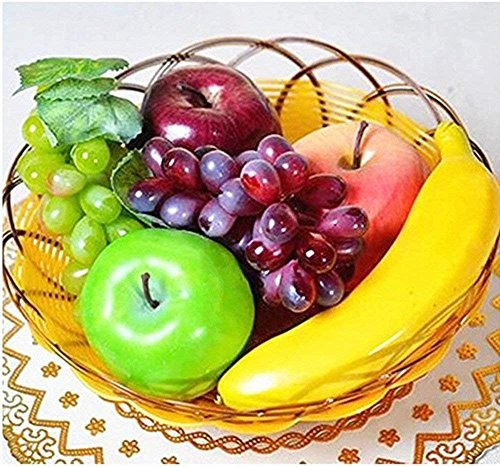 BeatlGem Plastique Artificiel Réaliste à la Recherche 6 Fruits Mélangés Simulation Plastique Décoratif Fruits Affichage Creative Home Decor/enseignement