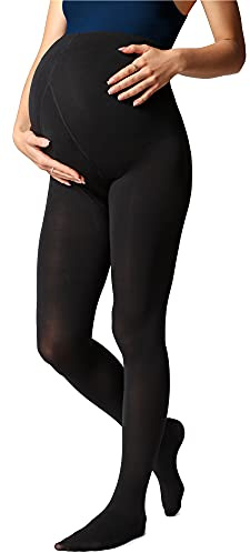Be Mammy Collant Premaman Donna 100 DEN BE-1120 (Nero, M)